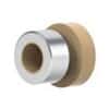 Idex Super Flangeless™ Ferrule, Natural PEEK/SS Ring, 2 mm OD Tubing, M6 Flat Bottom; 1/EA