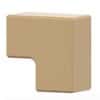 Idex Low-Pressure Union, Female Elbow, Natural PEEK, 0.062" Bore, 1/4-28 Flat Bottom; 1/EA