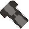 Idex Low-Pressure Union Body, Bulkhead, Black PEEK, 0.040" Bore, 1/4-28 Flat Bottom; 1/EA