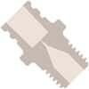 Idex Threaded Luer Adapter, Natural PEEK, 0.006" Bore, Female Luer x MicroTight® Body; 1/EA