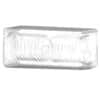 Idex Low-Pressure Union, Female Straight, Natural ETFE, 0.030" Bore, 1/4-28 Flat Bottom; 1/EA