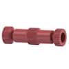 Idex High-Pressure MicroTight Union Assembly, True ZDV, PEEK, 1/32" OD Tubing, 6-32 Coned; 1/EA