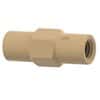 Idex High-Pressure Union Body, for NanoTight Sleeves or 1/16" OD Tubing, PEEK, 0.005" ID, 10-32 Coned; 1/EA