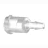 Idex Barbed Luer Adapter, Polypropylene, 0.030" Bore, Female Luer Lock x 1/16" Hose Barb; 1/EA