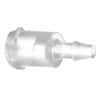 Idex Barbed Luer Adapter, Natural ETFE, 0.030" Bore, Female Luer Lock x 1/16" Hose Barb; 1/EA