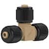 Idex High-Pressure MicroTee Assembly, PEEK, 0.006" ID, 360 µm OD Tubing, 5/16-24 Coned; 1/EA