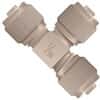 Idex High-Pressure MicroTee Assembly, PEEK, 0.006" ID, 1/16" OD Tubing, 5/16-24 Coned; 1/EA