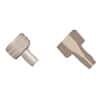 Idex Threaded Adapter, PEEK, 0.040" ID, 10-32 Coned (F) to M6 Flat Bottom (M)