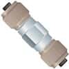 Idex VHP MicroTight Union Assembly, PEEK/SS, 0.006" ID, 1/32" OD Tubing, 5/16-24 Coned; 1/EA