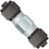 Idex VHP MicroTight Union Assembly, PEEK/SS, 0.006" ID, 360 µm OD Tubing, 5/16-24 Coned; 1/EA