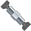 Idex VHP MicroTight Union, True ZDV, PEEK/SS, 1/32" OD Tubing, 6-32 Coned; 1/EA
