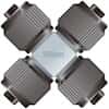 Idex VHP MicroCross Assembly, PEEK/SS, 0.010" ID, 360 µm OD Tubing, 5/16-24 Coned; 1/EA