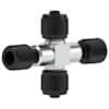 Idex Ultra High-Pressure MicroCross Assy, SS, 1/16" to 360 µm OD, 10-32 to 5/16-24