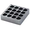 IKA H 135.102 Block 16 x 8 mL, 3.1" x 3.1".