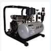 JUN-AIR Jun-Air Oilless Piston Air Compressor, 3.2 cfm, 120 psi, 4 L tank, 120 V