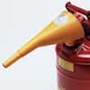 Justrite 11202Y Funnel for Steel Safety Cans, Type I, Polyethylene, 1 Gal and Above