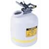 Justrite 12751 Liquid Disposal Safety Can, Polyethylene, 2 Gal