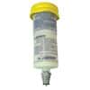 Justrite 28161 Coalescing/Carbon Filter with Disconnect for HPLC Disposal Cans, Polyproplylene Disconnect