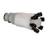 Justrite 28178 HPLC Poly Manifold w/Polypropylene Quick Disconnect for Safety Disposal Can