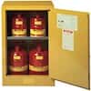Justrite 890400 Sure-Grip® EX Countertop Flammable Cabinet, Manual Close, 1 Door,  4 Gal