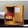 Justrite 890420 Sure-Grip® EX Countertop Flammable Cabinet, Self Close, 1 Door, 4 Gal