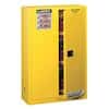 Justrite 896000 Sure-Grip® EX Flammable Cabinet, Manual Close, 2 Doors, 2 Shelves, 60 Gal