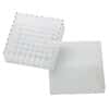 Kinesis Polypropylene Storage Box, Transparent, 81 x 12 mL, with Alphanumeric Coding; Each
