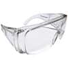 KleenGuard 08585 Safety Glasses, Clear Lens, OTG (Over the glasses)