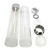 Lab-Crest 110-207-0003 Reaction Vessel with Clear Plastic Shield and Coupling, 3 oz