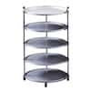 Labconco FreeZone Five-shelf Sample Stand; 17-1/2” x 10 3/8”