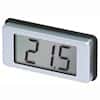 Lascar Electronics EMV 1200 Round Hole Mount Panel Voltmeter, LCD; 4 to 40 VDC