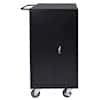 Luxor LLTP18-B 18-Laptop/Chromebook Charging Cart, Black