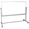Luxor MB7240WW Double-Sided Magnetic Whiteboard; 72"W x 40"H
