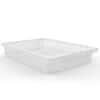 Luxor Stackable Storage Bins, Small, Clear; 8/Pk