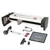 Mark-10 Test Frame with IntelliMESUR® Preloaded Tablet Control Panel, Horizontal, 2.2 kN / 500 lbF