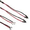 Megger 242005-7 Duplex Test Leads with 0.5" Kelvin Clips, 10 A, 7 ft