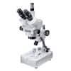 Meiji Techno Stereozoom microscope system with photo tube, 7x to 45x continuous magnification