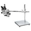 Meiji Techno Trinocular Stereozoom Microscope System; 7x-45x; boom stand