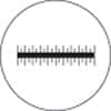 Meiji Techno Microscope Stage Micrometer, 1 mm/0.01 mm Scale