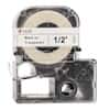 MTC Bio 26' Cassette of 12mm Lab Tape, clear w/ black Print