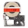MTC Bio   26' Cassette of 12mm Lab Tape, Red w/ White Print