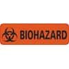 National Marker WOL7 Biohazard Warning Labels, 2-7/8" x 7/8"; 500/Roll