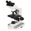 National Optical Compund Microscope, LED, Binocular, 4X/10X/40X/100X, Plan Lens; 110-220 VAC