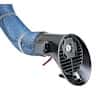 Nederman High-Efficiency Fume Extractor Arm with Light, 168"L