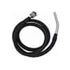 Nilfisk Conductive Plastic Hose with Stainless Steel Tube for GM80CR Cleanroom Vacuum, 10' L, 32mm dia