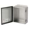 nVent Hoffman A1614CHNFSS6 Stainless Steel Junction Box, Continuous Hinge, type 4X