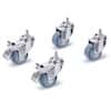 Ohaus 30616409 Stainless Steel Wheel Kit for Defender Bases up to 600 kg /1200 lb Capacity