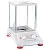 Ohaus PX225D Pioneer Semi-Mirco Analytical Balance, 82/220g x 0.00001/0.0001g, Internal Calibration with Draftshield