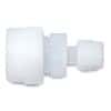 PharmaFluor Compression Fitting, Straight Reducer, PFA, 1/4" OD x 1/8" OD