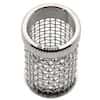 QLA Standard Push-On Style Basket for Distek, 10 Mesh, 316 SS; Serialized